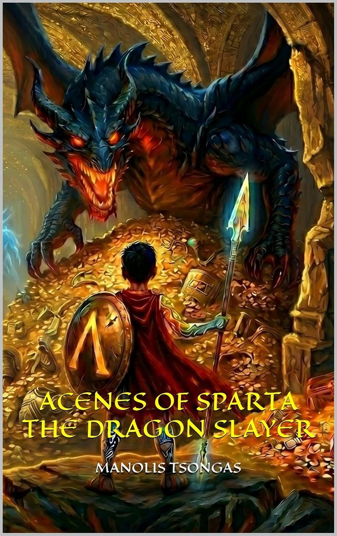 Cover of Acenes of Sparta: The Dragon Slayer